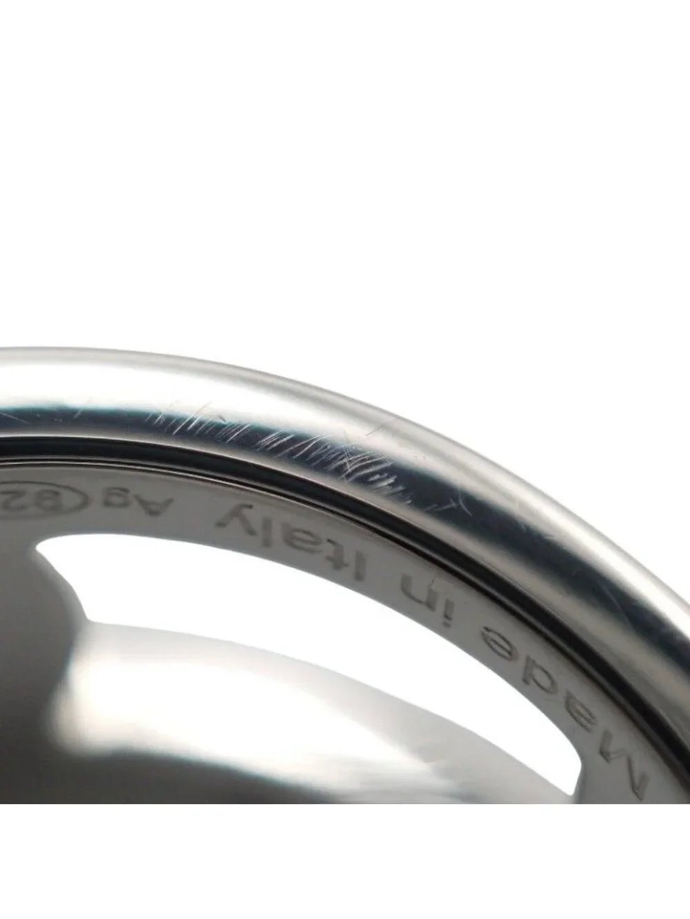 Hermes Ever Chaine D'Ancre 49 Ring 925 Sterling Silver with Simple Box